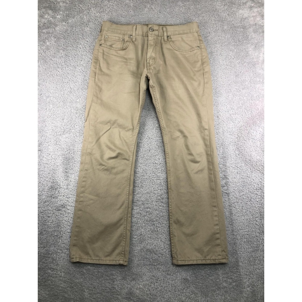 Levis 559 Jeans Men's Size 32x28.5 (Tag 30x30) Beige Relaxed Straight Fit